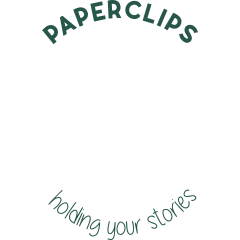paperclips logo text